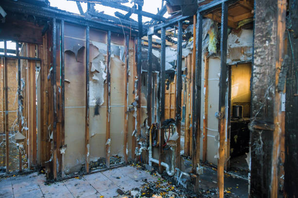 Professional Fire Damage Removal technician working in Narberth, PA